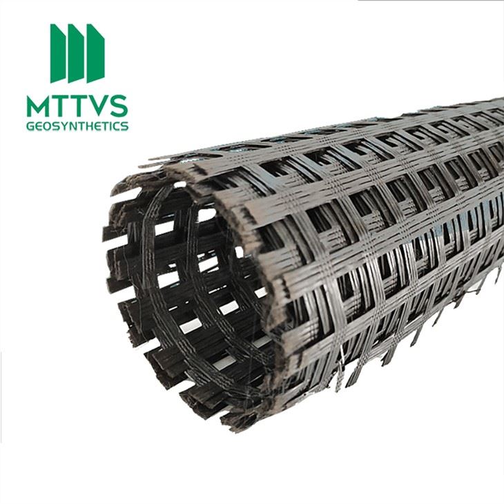 Warp Knitting Polyester PET Geogrid